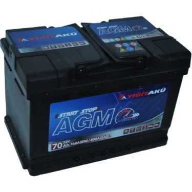 12 V 70 AH AGM YİGİT